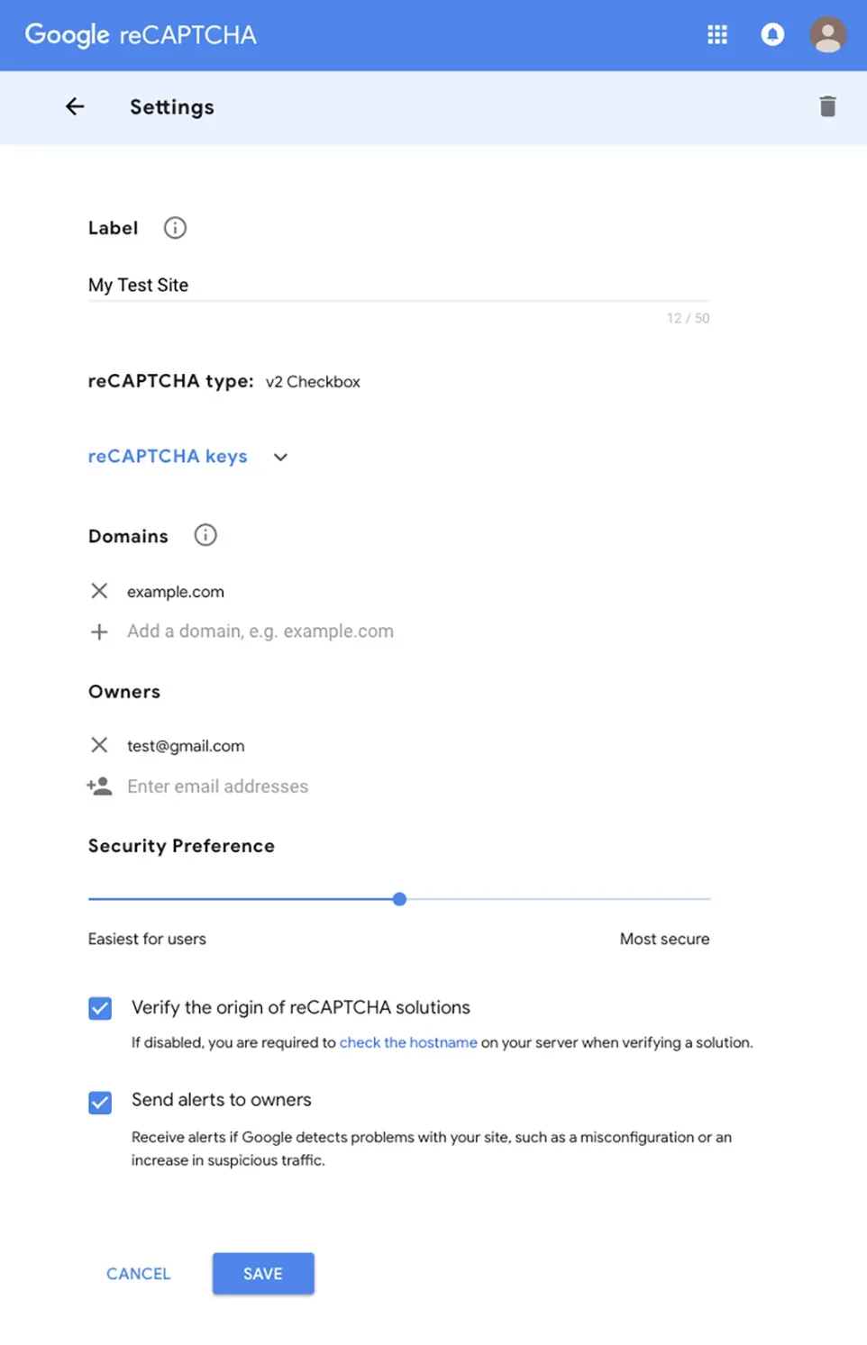google recapte